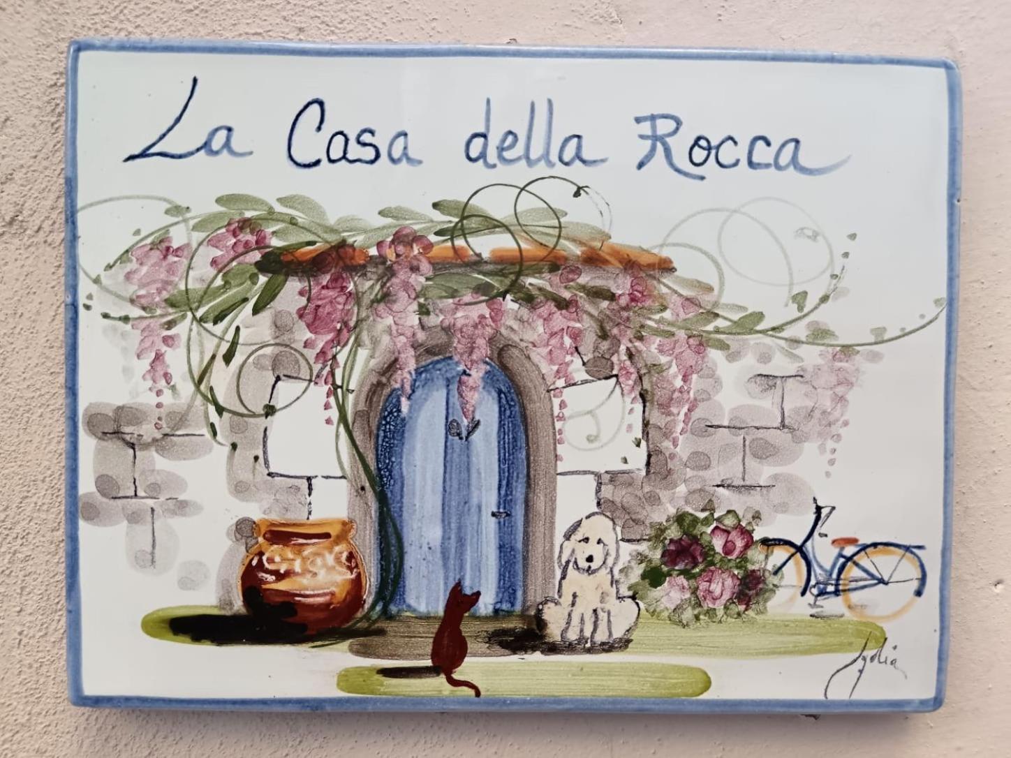 La Casa Della Rocca Apartment Roccantica Exterior photo